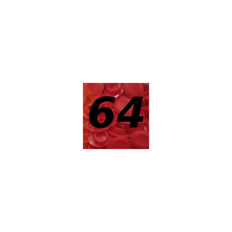 64 Veloplugs Rouge