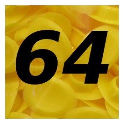 64 Veloplugs Yellow